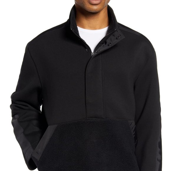 Club Monaco Other - Club Monaco black half zip sweater BNWT Large